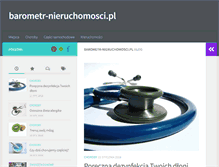 Tablet Screenshot of barometr-nieruchomosci.pl